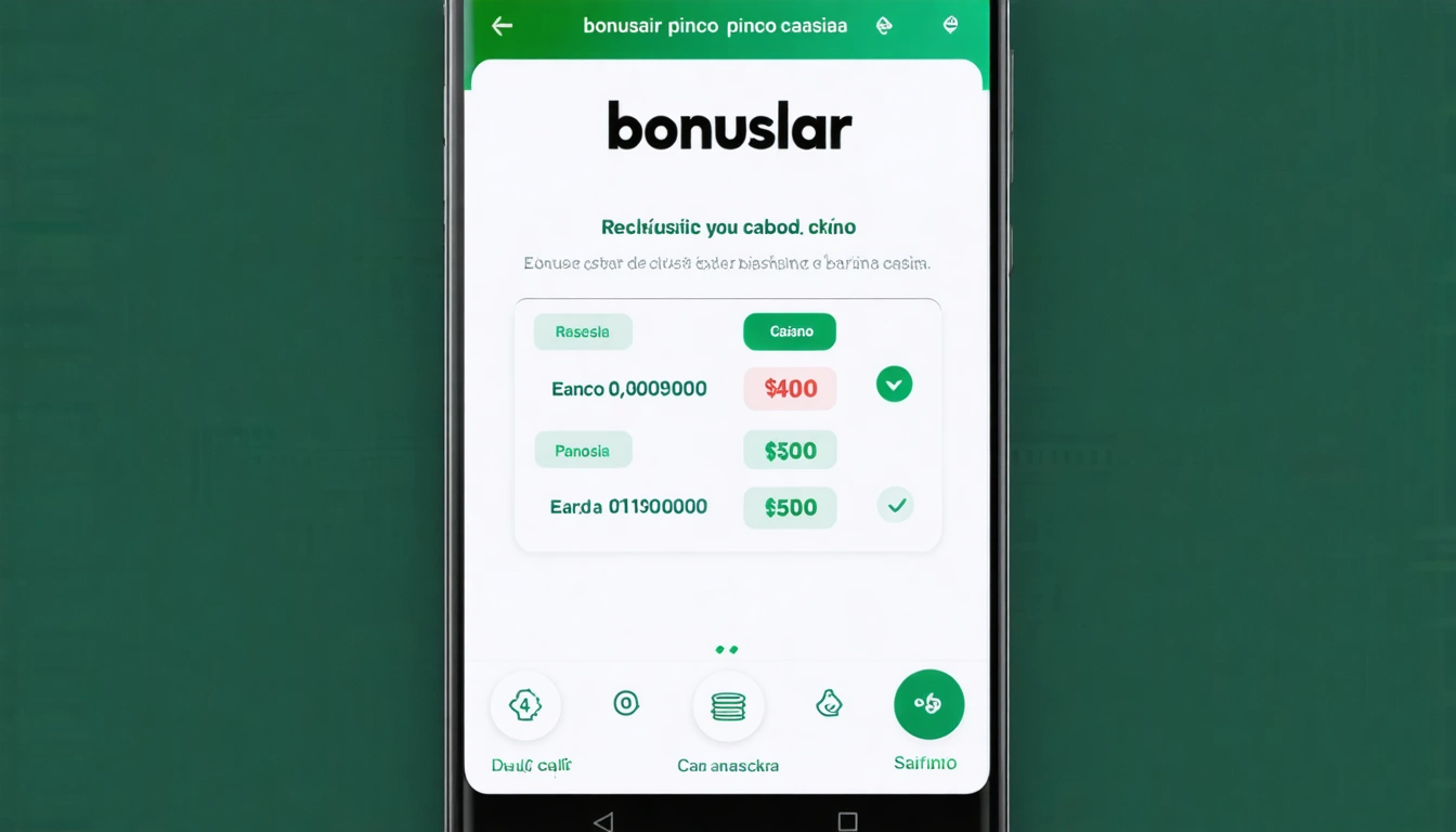 bonuslar Pinco Casino